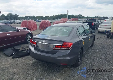 2014 Honda Civic Lx из США, поврежденный, VIN 2HGFB2F54EH501867